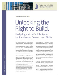 Designing a More Flexible System for Transferring Development