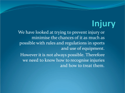 Injury