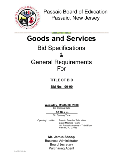 passaic board of education