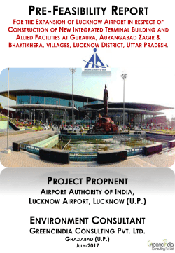 pre-feasibility report - Environment Clearance