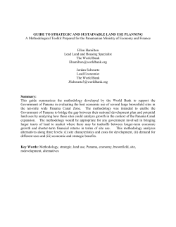 Guide to Strategic and Sustainable Land Use Planning