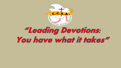 Advanced Governing