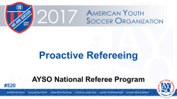 Proactive Refereeing