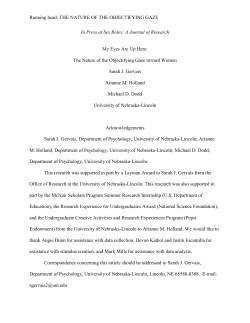 1) - Department of Psychology - University of Nebraska&ndash;Lincoln