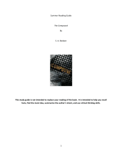 The Compound Reading Guide