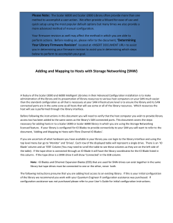 Configuring Host Access with Storage Networking (SNW) Tape Drives