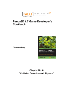 Panda3D 1.7 Game Developer`s Cookbook