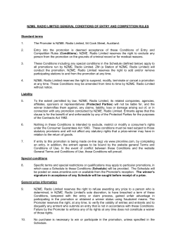 Prizes that include international or domestic travel