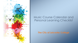 Music - City of Leicester College