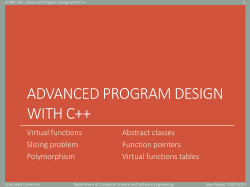 abstract class - Concordia University