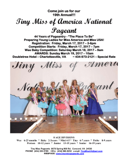 Come join us for our