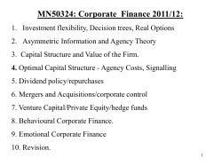 Capital Structure