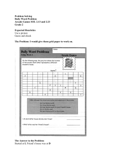 Problem Solving Daily Word Problem Arcade Games SOL