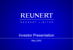 Presentation Heading