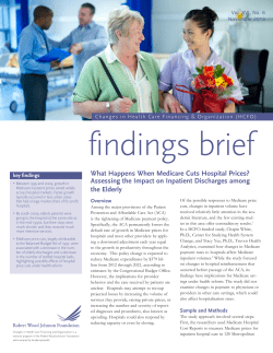 What Happens When Medicare Cuts Hospital Prices?