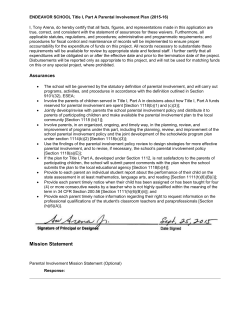 PIP - Endeavor School