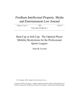 Hard Cap or Soft Cap: The Optimal Player Mobility Restrictions for