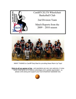 Match Reports - Archers Wheelchair Basketball Club