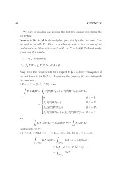 48 APPENDIX We start by recalling and proving the last two lemmas