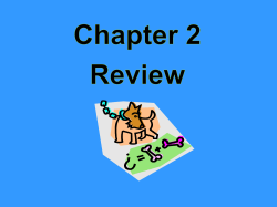 CH 2 ppt review