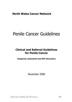 Penile Cancer Pathway