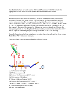 This Bulletin has been revised to add the 2010 Model Year (Vans