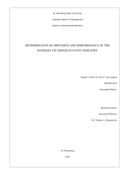 APPENDIX C – Weighted Expert Scores