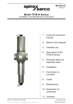 Model TF56-N Sensor