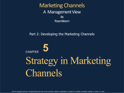 Chapter 05 - Marketing Club UMT