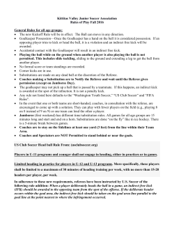 2016 Rules of Play