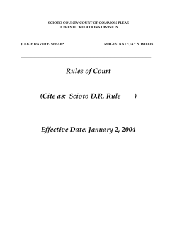 scioto county court of common pleas