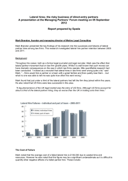 full report - Managing Partners` Forum