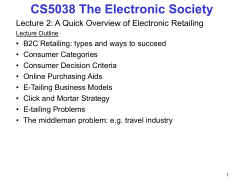 Middleman Problem - Homepages | The University of Aberdeen