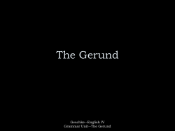 The Gerund - Parma City School District