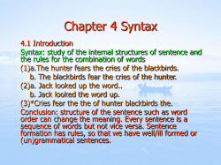 Phrase structure rules