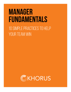 10 Simple Practices to Help Your TEam Win