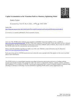 Capital Accumulation on the Transition Path in a Monetary