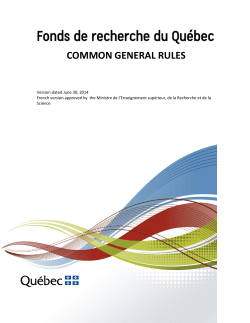 Common General Rules