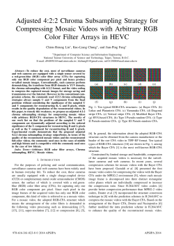 Adjusted 4:2:2 Chroma Subsampling Strategy for Compressing
