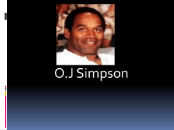 OJ Simpson facts and fiction