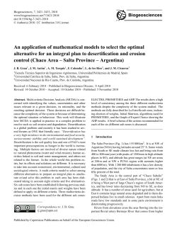 An application of mathematical models to select
