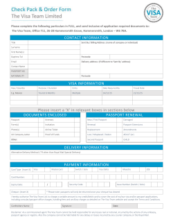 Form(s) - The Visa Team