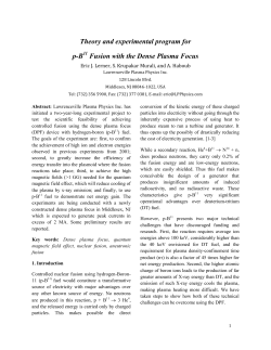 p-B11 Fusion with the Dense Plasma Focus