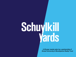 Schuylkill Yards Presentation