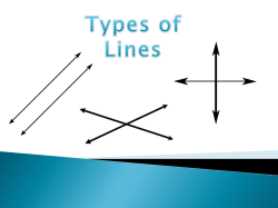 Parallel Lines