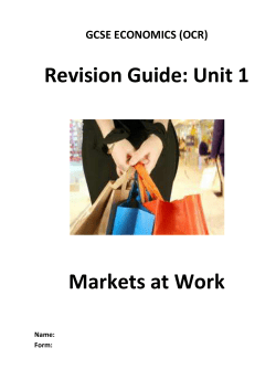 GCSE OCR REVISION GUIDE unit one 743.75