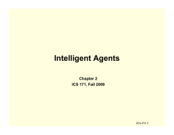 Intelligent Agents