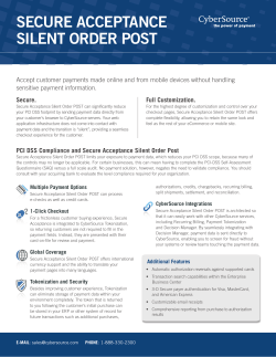 secure acceptance silent order post