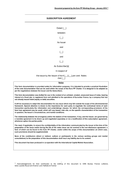 form of compliance certificate