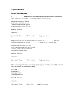 Taylor Economics Chapter 26 Test Bank